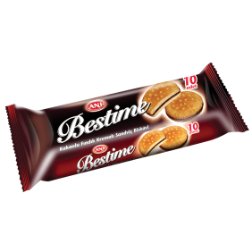 بسكويت ساندويتش بكريمة البندق والكاكاو Sandwich biscuits with hazelnut cream and cocoa