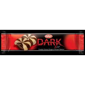 بسكويت دارك DARK&LIGHT MARBLE BISCUIT FILLED WITH HAZELNUT CREAM