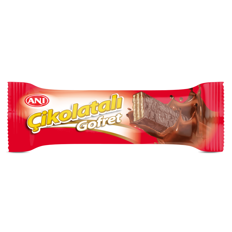 بسكويت ويفر مع حشوة الشوكولاتة مغطى بالشوكولاتة wafer biscuit with chocolat filling coverd in chocolate