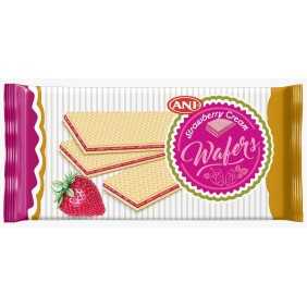 بسكويت ويفر فراولة ANI WAFERS STRAWBERRY CREAM WAFERS