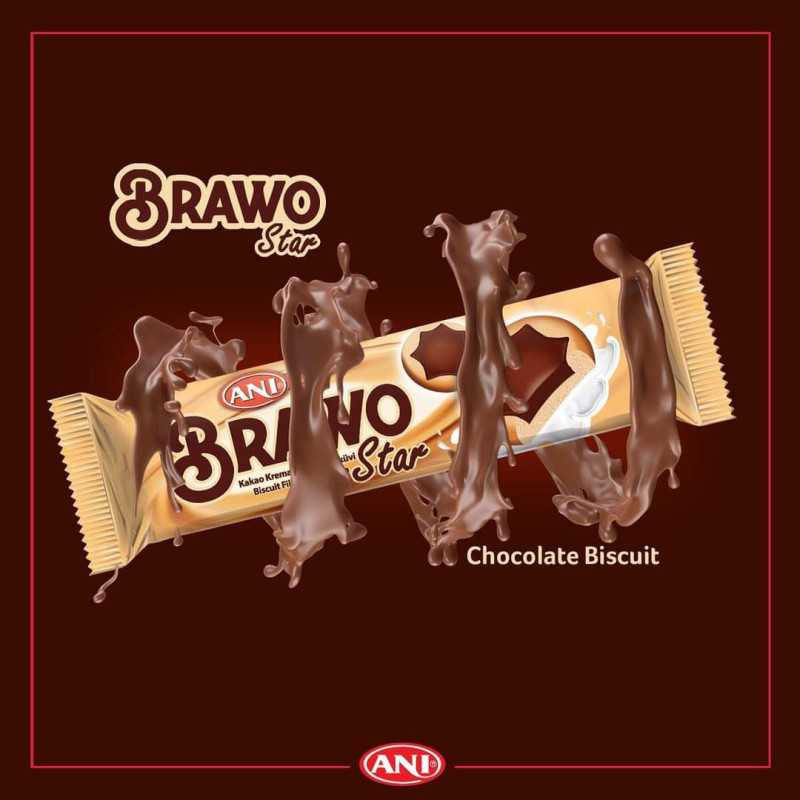 بسكويت براو استار BRAWO STAR CHOCOLATE BISCUIT