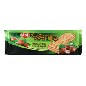 بسكويت ويفر بحشوة البندق Wafer biscuit with hazelnut filling