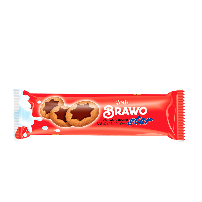 Brawo Chocolate Biscuit بسكويت بالشوكلاته