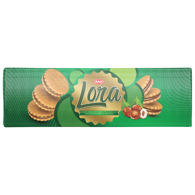 بسكويت ساندويتش بكريمة البندق Sandwich biscuits with hazelnut cream