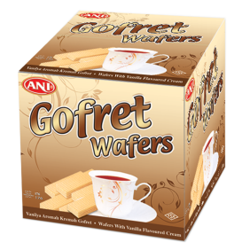 بسكويت ويفر بالفانيليا vanilla wafer biscuits