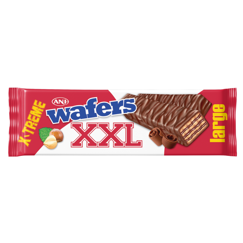 بسكويت ويفر بالبندق مغطى بالشوكلاته peanut wafer biscuit coverd in chocolate